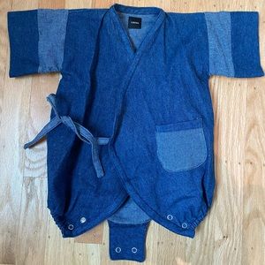 Denim onsie from Kiboro